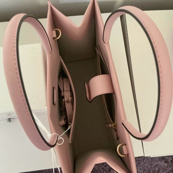 Tory Burch Pink Tote Bag with Iconic Design - Picture 2 of 5